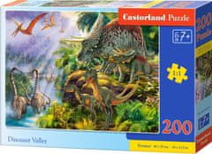 Castorland Dolina dinozavrov Puzzle 200 kosov