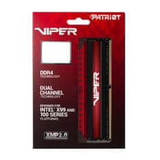 Patriot Viper 4/DDR4/32GB/3200MHz/CL16/2x16GB/Red