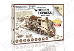 Wooden city 3D sestavljanka Express s progami 400 kosov