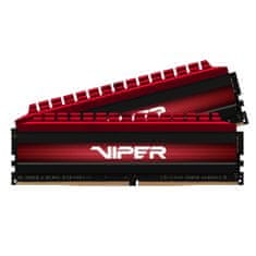 Patriot Viper 4/DDR4/16GB/3600MHz/CL17/2x8GB/Red