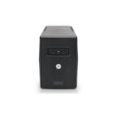 Digitus Professional Line-interactive UPS, 600VA / 360W 12V / 7Ah x1, 2x CEE 7/7, AVR, RJ-11, zaslon LED