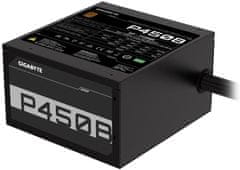 Gigabyte Napajalnik P450B, 450 W, 80plus bronze, 12 cm ventilator