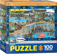 EuroGraphics Spot & Find puzzle Crazy Aquarium 100 kosov