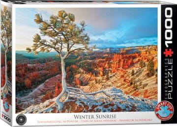 EuroGraphics Winter Dawn Puzzle, Bryce Canyon 1000 kosov