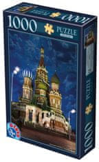 D-Toys Puzzle Tempelj Vasila Blaženega, Moskva 1000 kosov