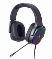 Gembird slušalke z mikrofonom GHS-SANPO-S300, igralne, USB 7.1, RGB LED