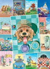 EuroGraphics Dog Life Puzzle XL 500 kosov
