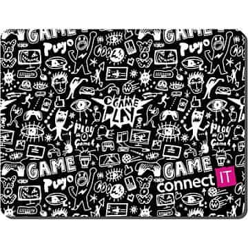 Connect IT Podloga za miško DOODLE, majhna