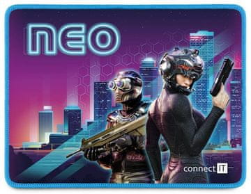 Connect IT NEO podloga za miško, svetleča, velikost. S (320 × 245 mm)
