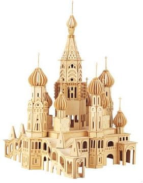 WOODEN TOY, WCK 3D sestavljanka Tempelj v Sankt Peterburgu velik