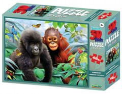Prime 3D Puzzle Jungle Buddies 3D 48 kosov