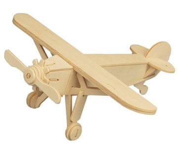 WOODEN TOY, WCK 3D sestavljanka Louis the Mountain Plane