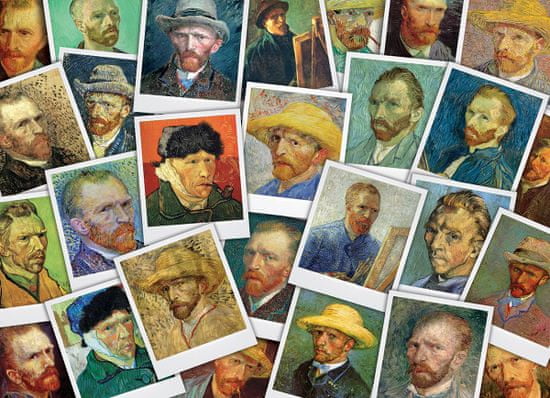 EuroGraphics Van Gogh Samoportreti Puzzle 1000 kosov