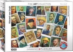 EuroGraphics Van Gogh Samoportreti Puzzle 1000 kosov
