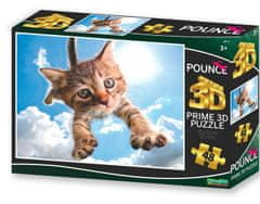 Prime 3D Puzzle Jumping Cat: Sparkles 3D 48 kosov