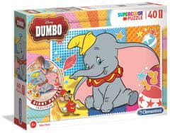 Clementoni Puzzle Supercolor Dumbo Floor / 40 kosov