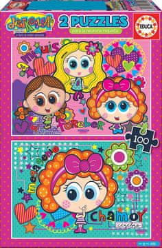 Educa Puzzle Distroller 2x48 kosov