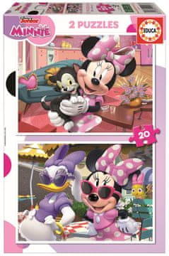 Educa Puzzle Minnie 2x20 kosov