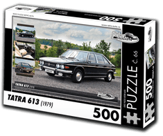 RETRO-AUTA Puzzle št. 66 Tatra 613 (1979) 500 kosov