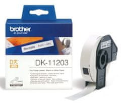 Brother - DK-11203 (papir/podatkovna zbirka-300ks) 17x87mm