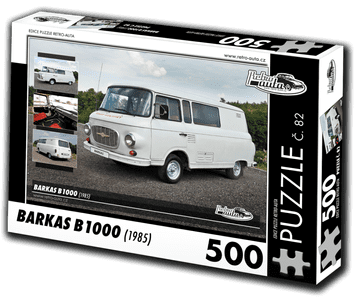 RETRO-AUTA Puzzle št. 82 Barkas B 1000 (1985) 500 kosov