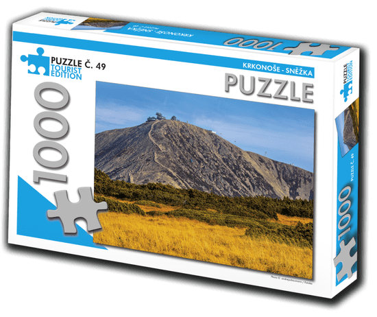 Tourist Edition Puzzle Krkonoše, Snežka 1000 kosov (št. 49)