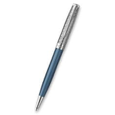 Parker Kroglično pero Sonnet Premium Metal Blue CT