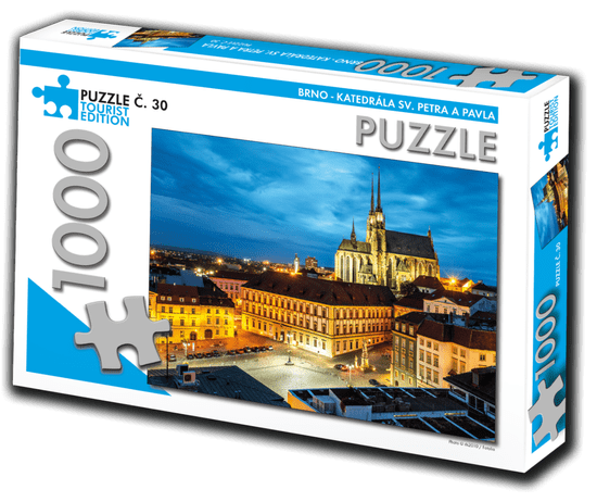 Tourist Edition Puzzle Katedrala sv. Petra in Pavla, Brno 1000 kosov (št. 30)