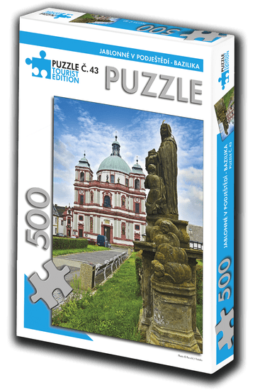 TOURIST EDITION Puzzle Jablonné v Podještědí, Bazilika 500 kosov (št. 43)