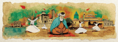 Art puzzle Panoramska sestavljanka Konya, Turčija - kolaž 1000 kosov