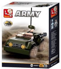 Sluban Army 8into1 M38-B0587F Jeep