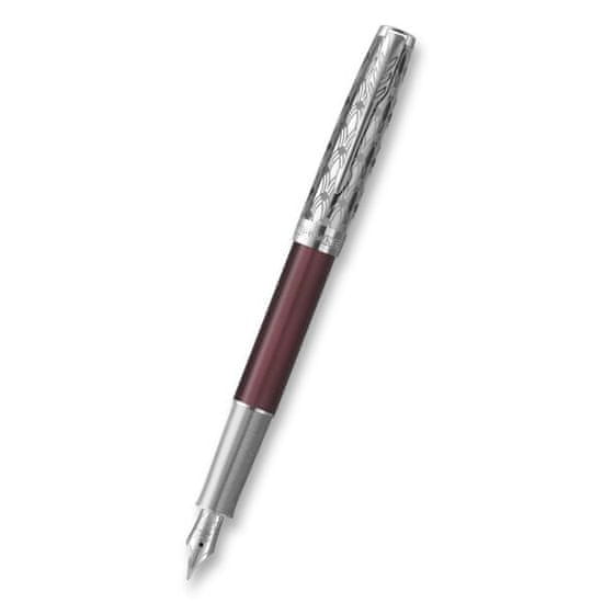 Parker Sonnet Premium Metal Red CT nalivno pero 18K s peresom F