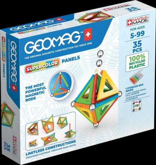 Geomag Supercolor - Plošče 35 kosov