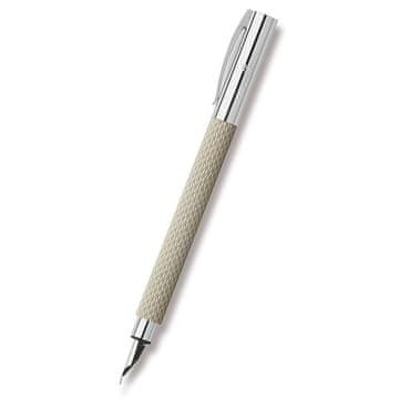 Faber-Castell Nalivno pero Ambition OpArt White Sand - konica M