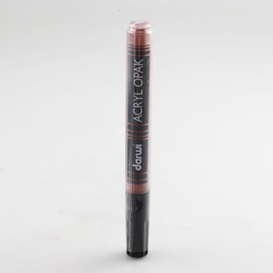 Darwi ACRYL marker grob - Temno rjava 6 ml