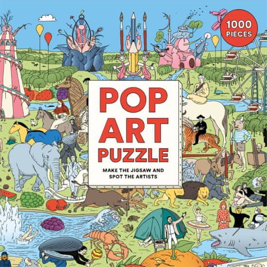 LAURENCE KING Pop Art Puzzle 1000 kosov