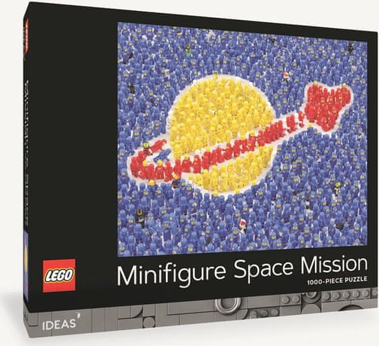 Chronicle Books KRONIKA KNJIGE Sestavljanka LEGO IDEAS Minifigures Vesoljska misija 1000 kosov