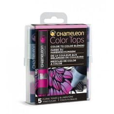 Chameleon Komplet Kameleon Color Tops, 5 kosov - roza odtenki