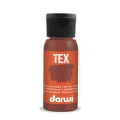 Darwi TEX barva za tekstil - Svetlo rjava 50 ml