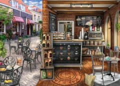 Ravensburger Sestavljanka Radovedna kavarna 1000 kosov