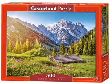 Castorland Puzzle Poletje v Alpah 500 kosov