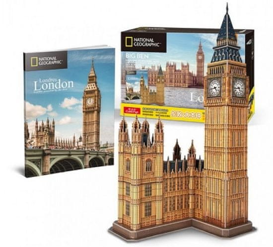 CubicFun 3D sestavljanka National Geographic: Big Ben 94 kosov