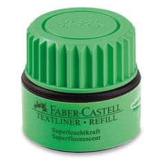 Faber-Castell Polnilo Texliner 1549, 30 ml - zeleno