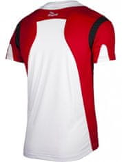 Moška kratka majica Rogelli DUTTON bela/rdeča - S