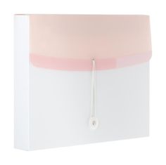 Tarifold Barva Dream škatla za mape z gumico A4 PP - bela in roza 700 µ