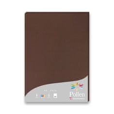 Clairefontaine Barvni dopisni karton, A4, 25 kosov, rjave barve, A4