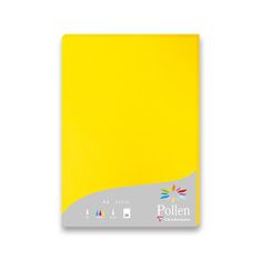 Clairefontaine Barvni dopisni karton, A4, 25 kosov, rumena barva, A4