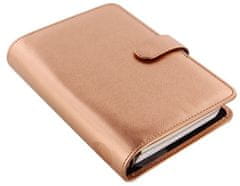 Filofax Saffiano Metallic Rose Gold Personal