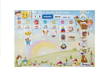 Magnetni koledar - vrtec