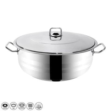 Gastro Pekač iz nerjavečega jekla ¤32x12cm 9,6L ARIAN s pokrovom
